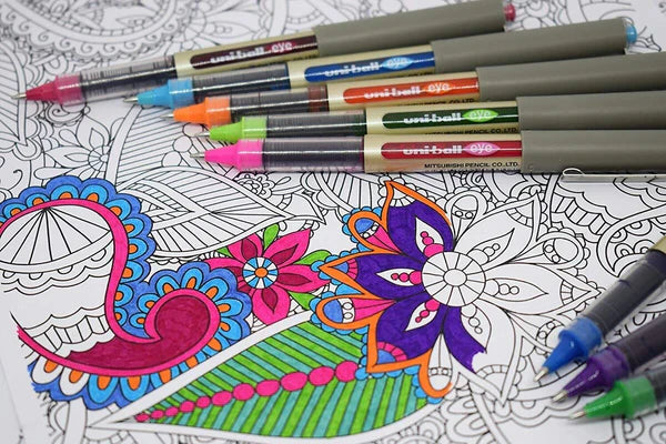 Uni-Ball Eye Fine Rollerball Pen 0.7mm Single Piece