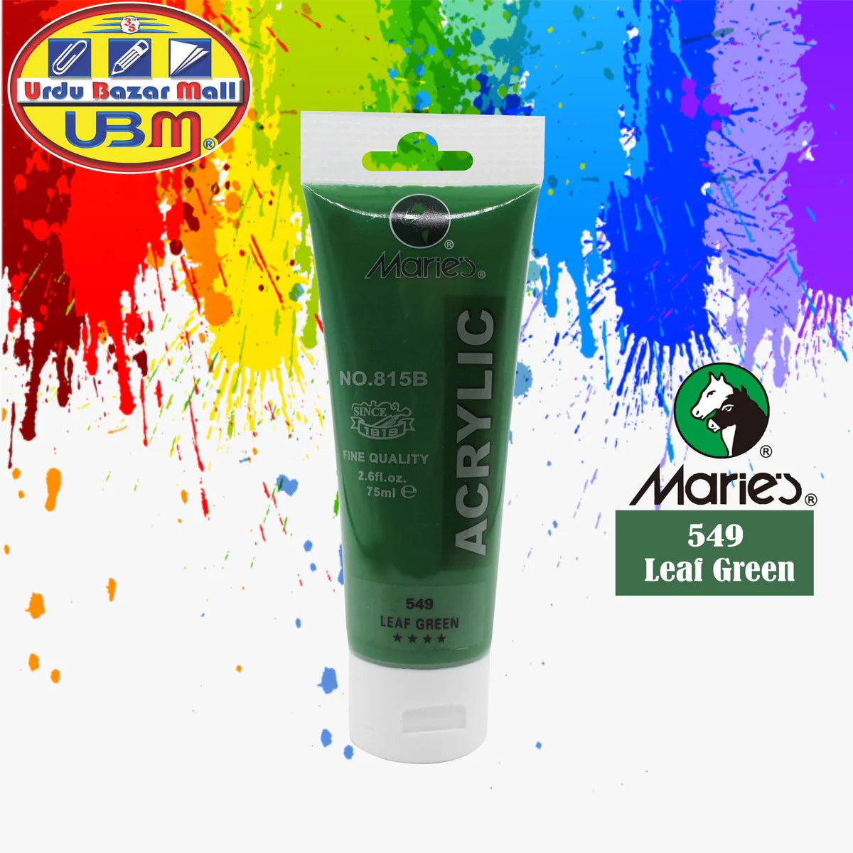 Maries Acrylic Paint Tube 75ml