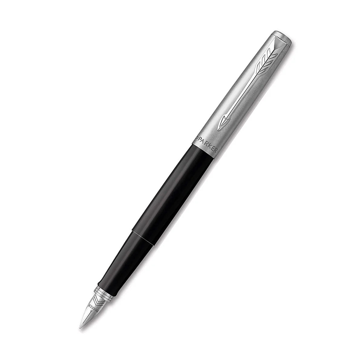 Parker Jotter Originals Fountain Pen – Plastic Body with Chrome Trim | Stainless Steel Nib | Smooth Writing Pen