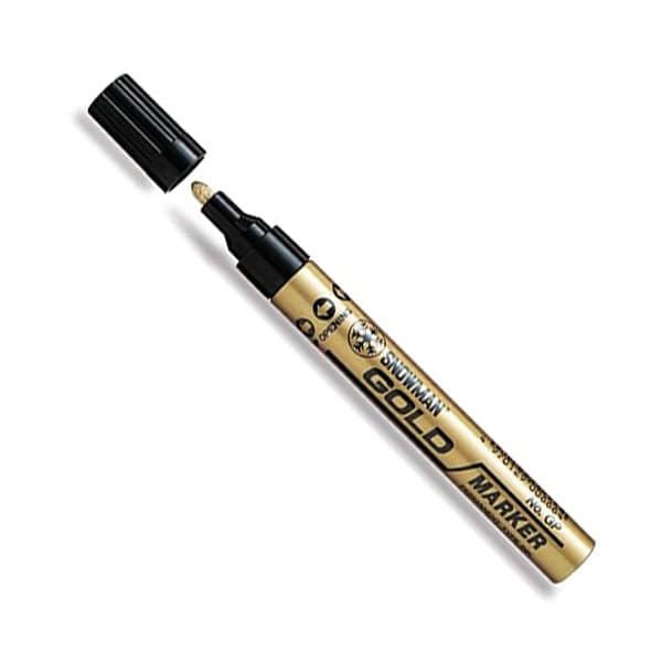 Snowman Paint Marker Round Tip 1pc